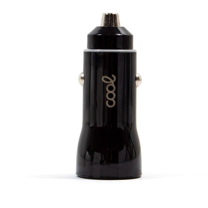 Chargeur de voiture universel Type C (PD) COOL (18 W) Noir