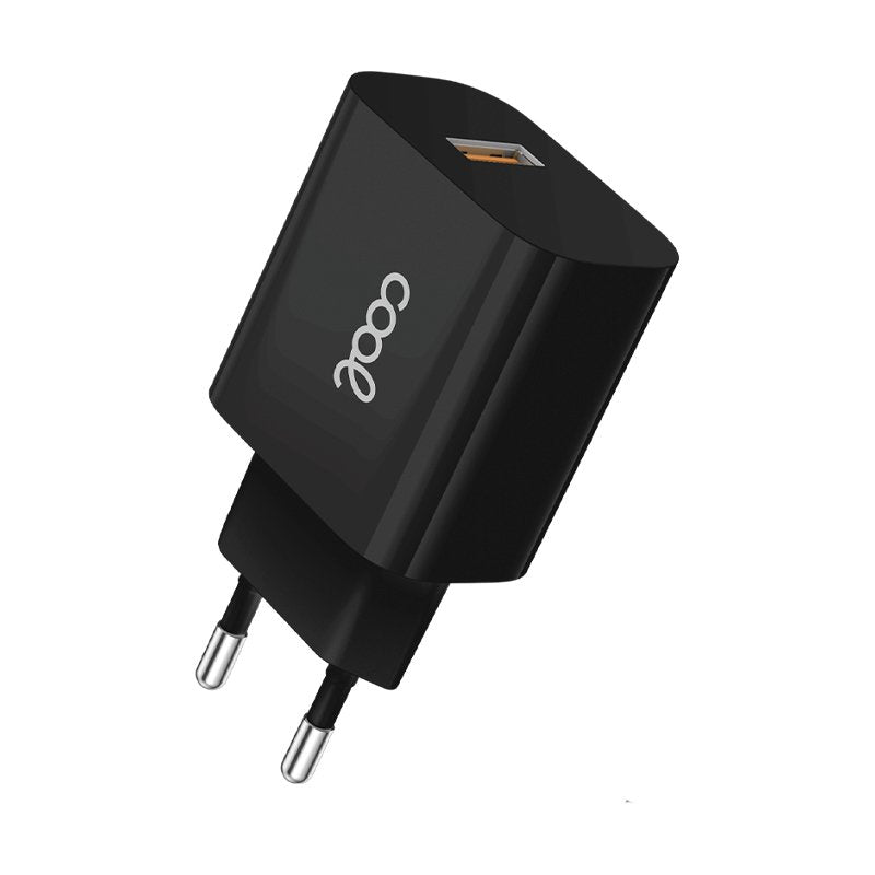 Chargeur universel 2 en 1 COOL Micro-USB 2,4 A Noir