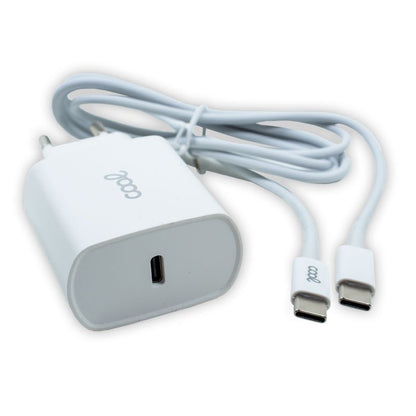 Chargeur Red COOL PD Entrée TYPE-C + Câble Type-C 1,2 mètre (20 W)
