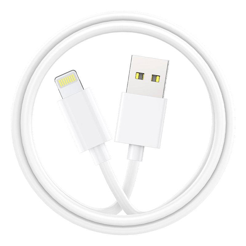 Chargeur réseau COOL pour iPhone 2 x USB + câble Lightning 1,2 m (2,4 A)