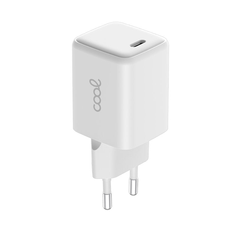Chargeur universel ultra rapide (PD) Type-C COOL (45 W) GaN blanc