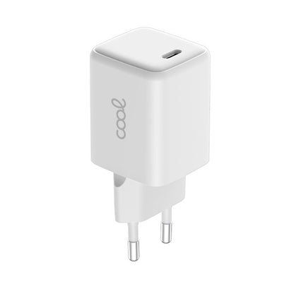 Chargeur universel ultra rapide (PD) Type-C COOL (45 W) GaN blanc