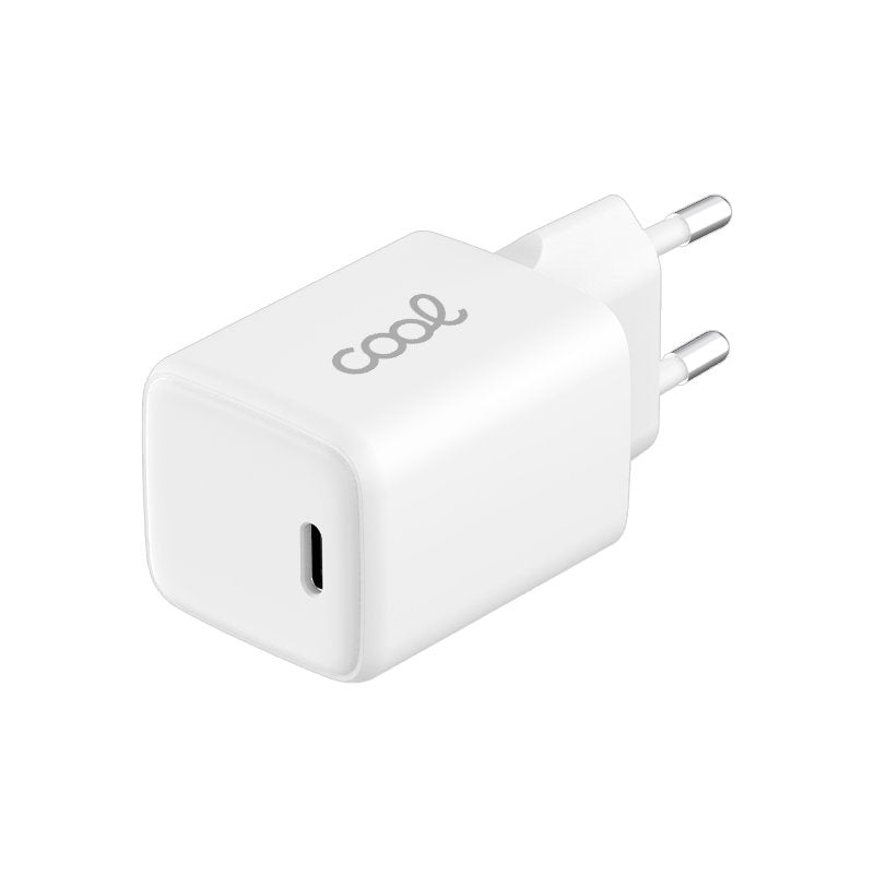 Chargeur universel ultra rapide (PD) Type-C COOL (45 W) GaN blanc