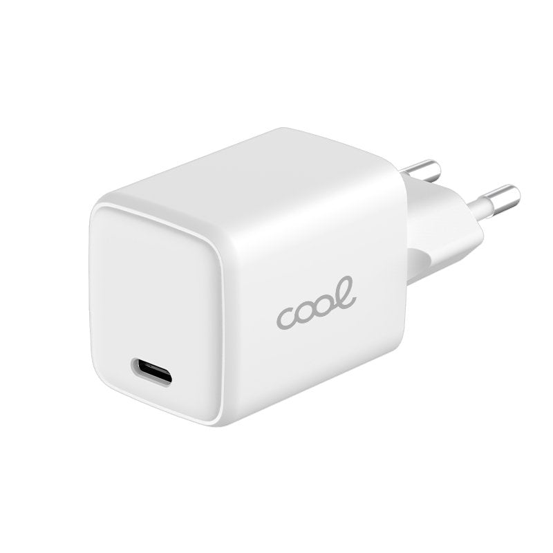 Chargeur universel ultra rapide (PD) Type-C COOL (45 W) GaN blanc