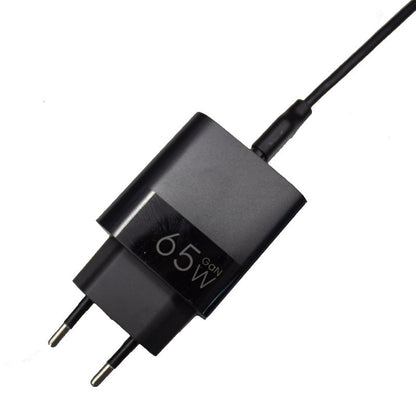 Chargeur universel ultra rapide PD Type-C + USB COOL (65 W + câble Type-C) GaN noir