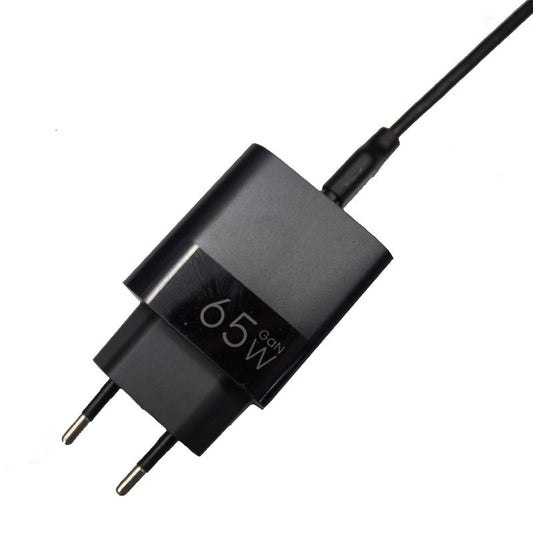 Chargeur universel ultra rapide PD Type-C + USB COOL (65 W + câble Type-C) GaN noir