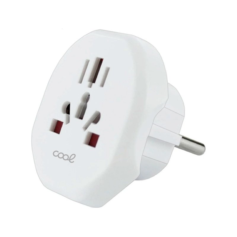Adaptateur de chargeur universel international (du monde vers l'Europe) COOL