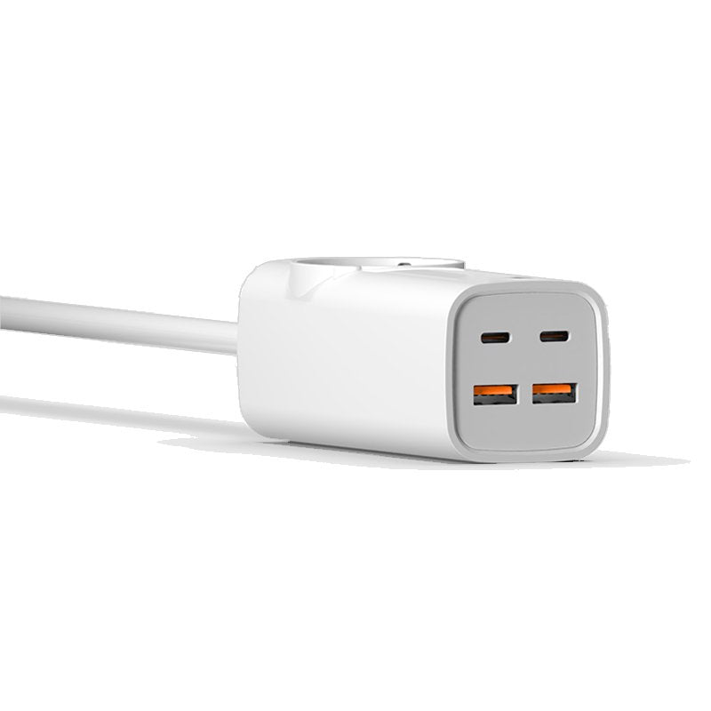 Chargeur universel multiports COOL 65 W (multiprise 5 ports) Blanc