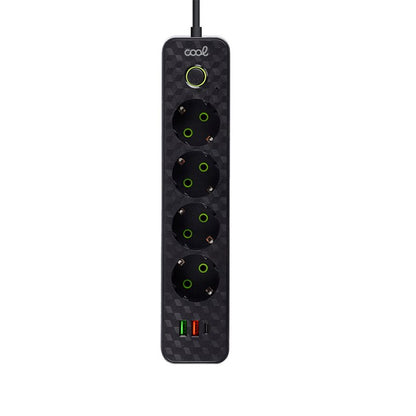 Cargador Universal Multipuerto COOL (Regleta 7 Puertos) Negro