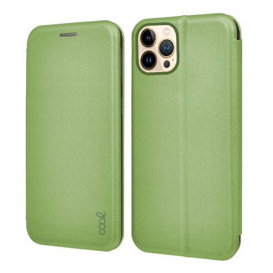 Étui à rabat tendance pour iPhone 13 Pro Max Elegance Pistache