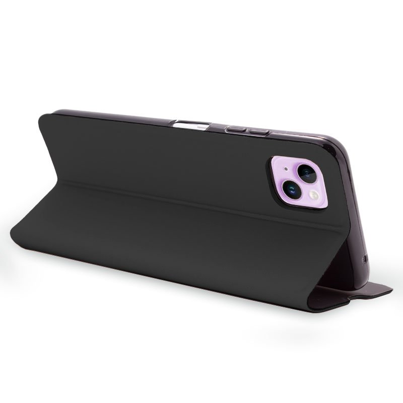 Étui à rabat Cool pour iPhone 14 Elegance Noir