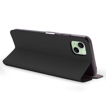Étui à rabat tendance pour iPhone 15 Plus Elegance Noir