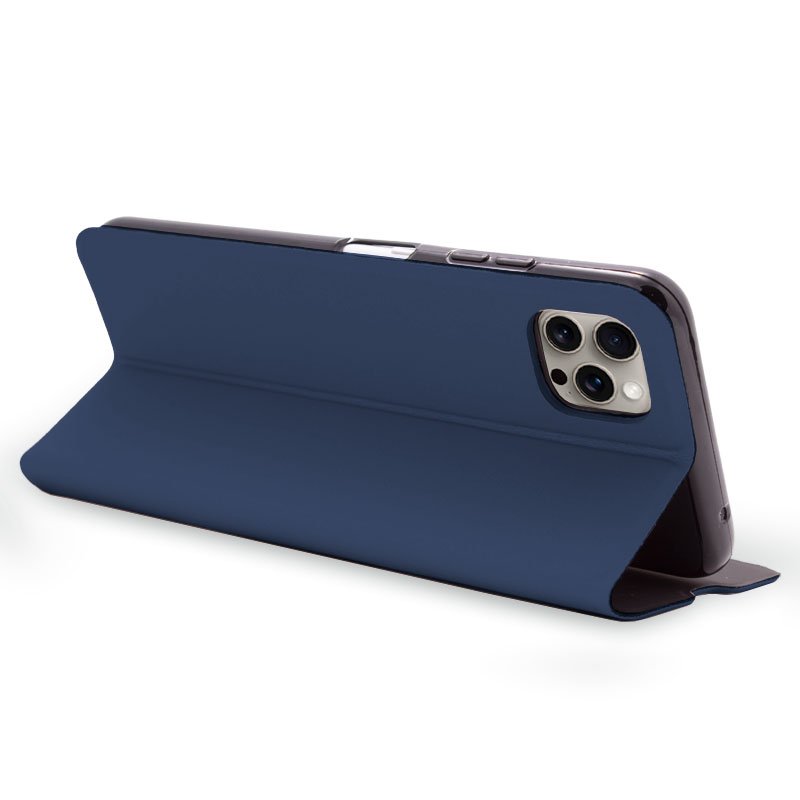 Étui à rabat Cool pour iPhone 15 Pro Max Elegance Navy