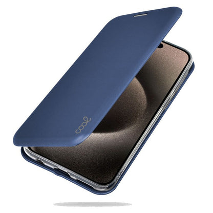 Étui à rabat Cool pour iPhone 15 Pro Max Elegance Navy