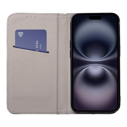 Étui à rabat COOL pour iPhone 16 Noir uni