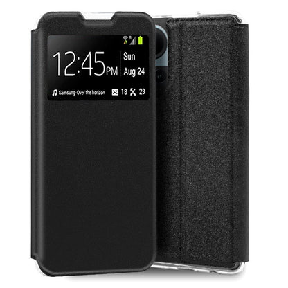 Funda COOL Flip Cover para Oppo Reno 10 5G / 10 Pro 5G Liso Negro