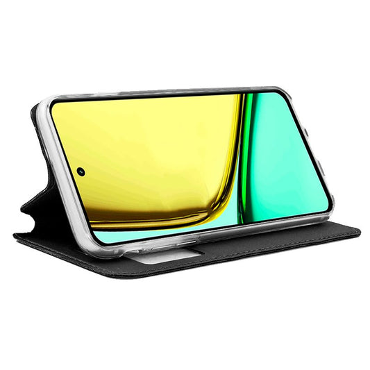 Étui à rabat Cool pour Realme C67, noir uni