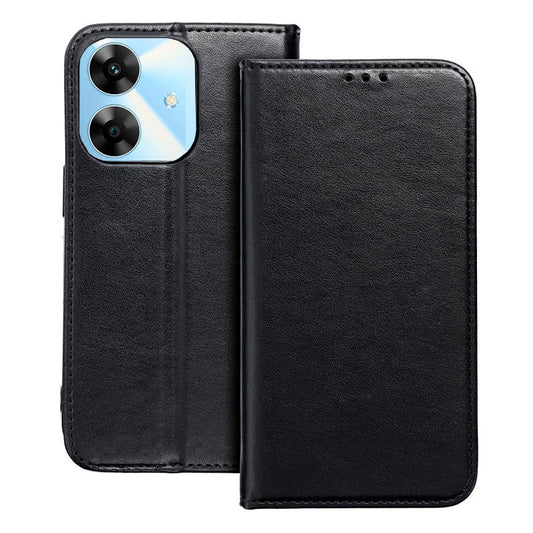 Étui à rabat Cool pour Realme Note 60, noir uni