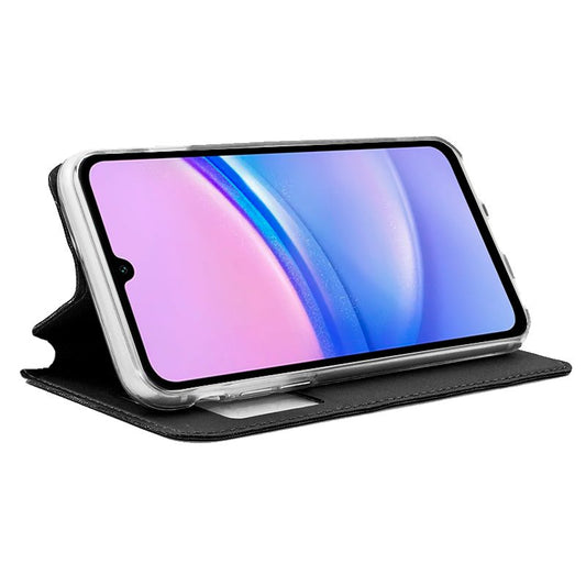 Étui à rabat tendance pour Samsung Galaxy A15 / A15 5G / M15 5G A155, noir lisse