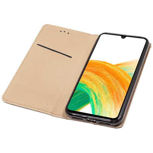 Étui à rabat COOL pour Samsung A336 Galaxy A33 5G Beige lisse