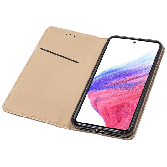 Étui à rabat tendance pour Samsung A536 et Galaxy A53 5G, beige lisse