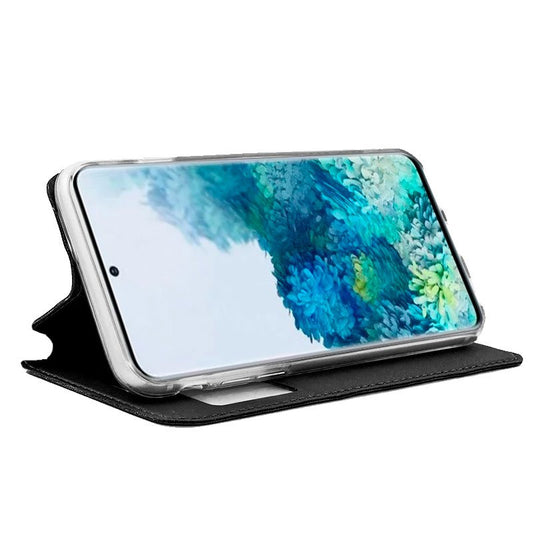 Étui à rabat tendance pour Samsung Galaxy S20 Plus G985, noir uni