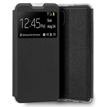 Funda COOL Flip Cover para Samsung M225 Galaxy M22 / M32 Liso Negro
