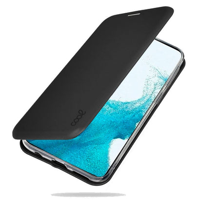 Étui à rabat élégant pour Samsung S901 et Galaxy S22 Elegance Noir