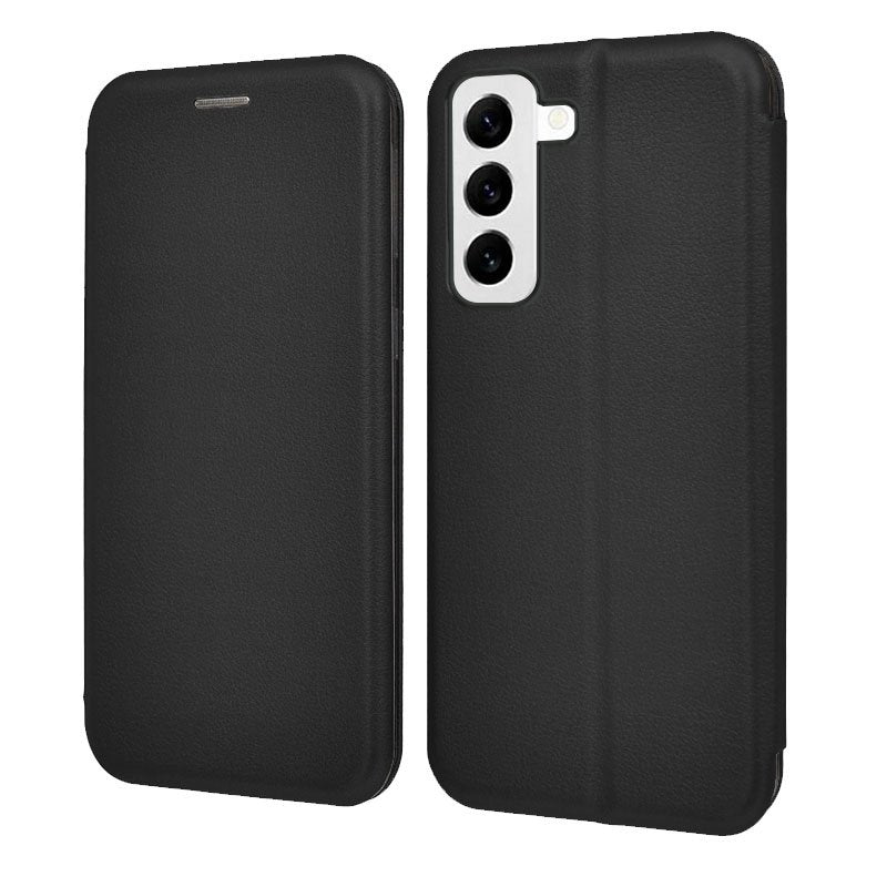 Étui à rabat élégant pour Samsung S901 et Galaxy S22 Elegance Noir