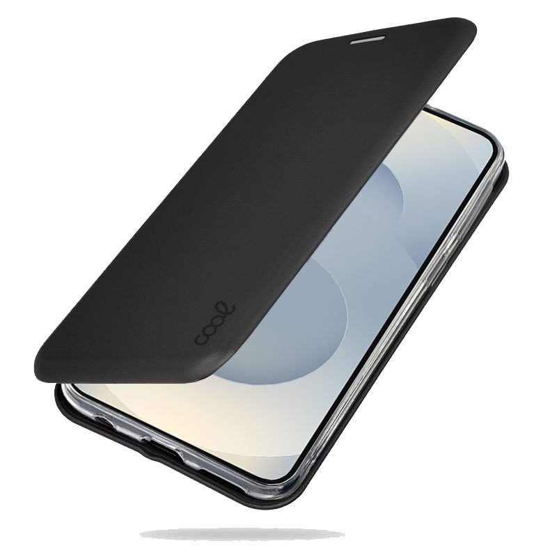 Étui à rabat élégant pour Samsung S921 Galaxy S24/S25 Noir