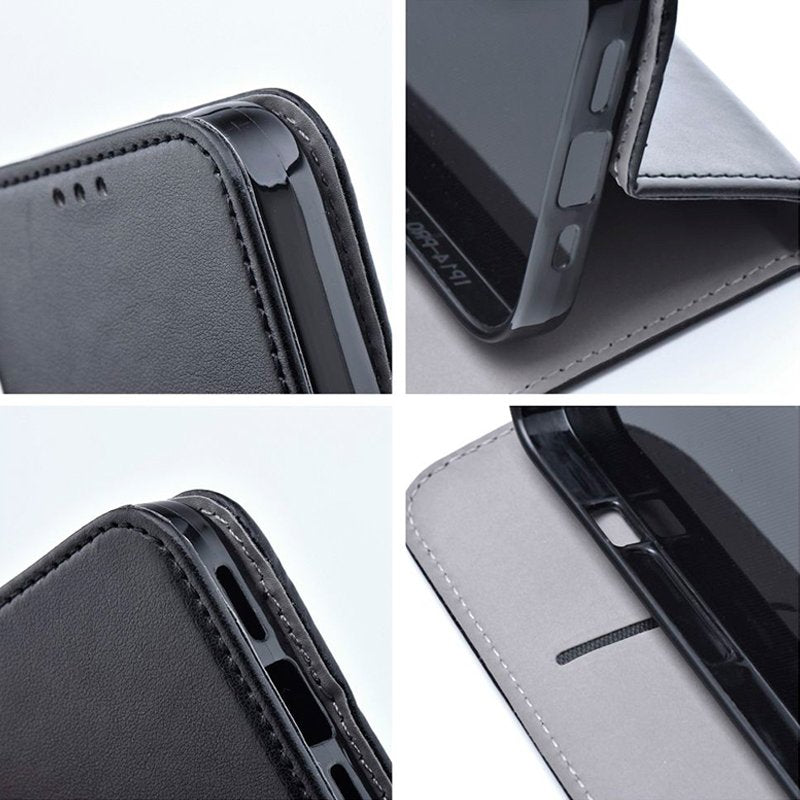 Étui à rabat tendance pour Samsung S926, Galaxy S24 Plus/S25 Plus, noir uni