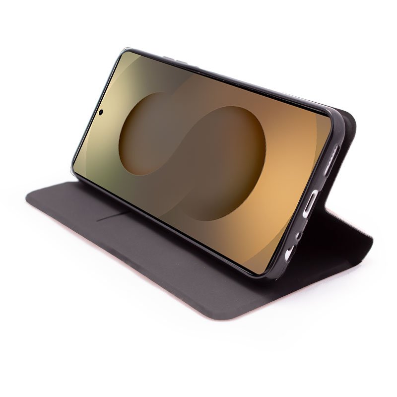 Étui à rabat élégant pour Samsung S938 et Galaxy S25 Ultra Elegance, noir