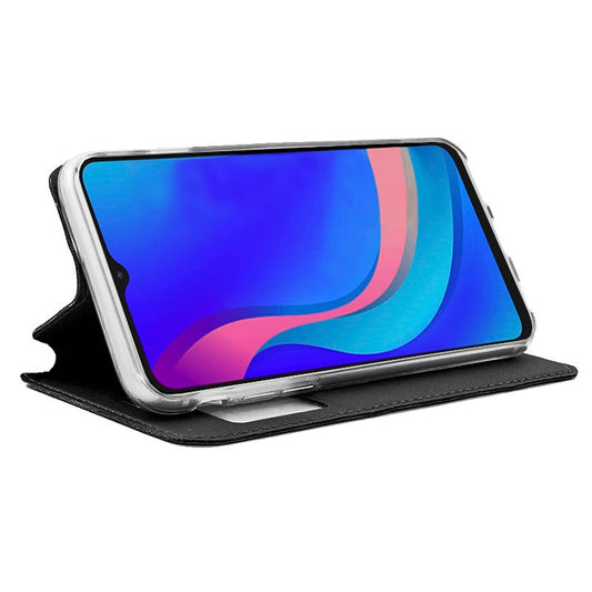 Étui à rabat Cool pour TCL 305i, noir lisse