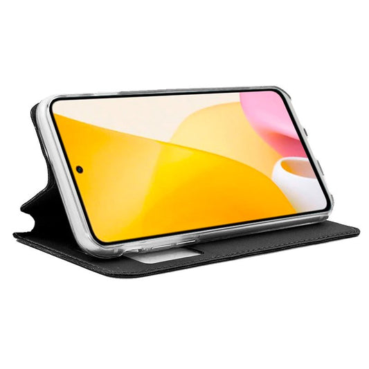 Étui à rabat Cool pour Xiaomi 12 Lite, noir uni