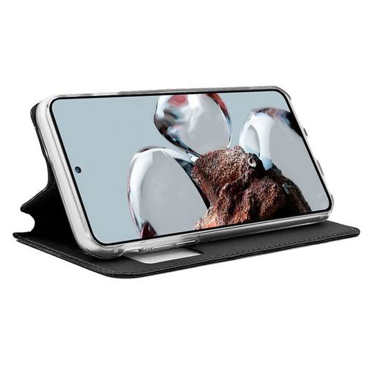 Étui à rabat Cool pour Xiaomi 12T / 12T Pro, noir uni