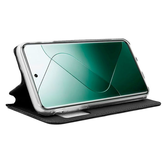 Étui à rabat Cool pour Xiaomi 14/14 5G, noir uni