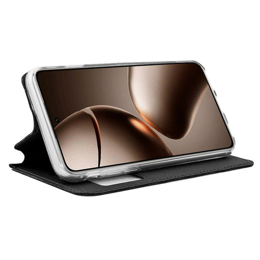 Étui à rabat Cool pour Xiaomi 14T Pro, noir uni