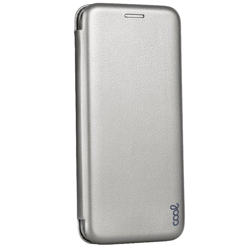 Étui à rabat élégant pour Xiaomi Mi 10 Lite, couleur argent