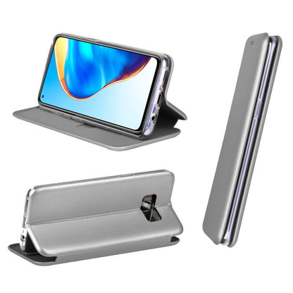 Étui à rabat élégant pour Xiaomi Mi 10T / Mi 10T Pro, argent