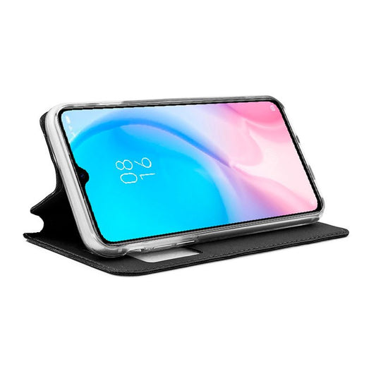 Étui à rabat Cool pour Xiaomi Mi 9 Lite, noir uni
