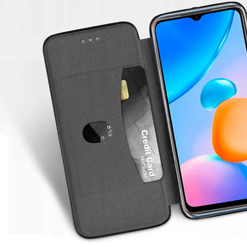 Étui à rabat Cool pour Xiaomi Redmi 10 5G Elegance Noir