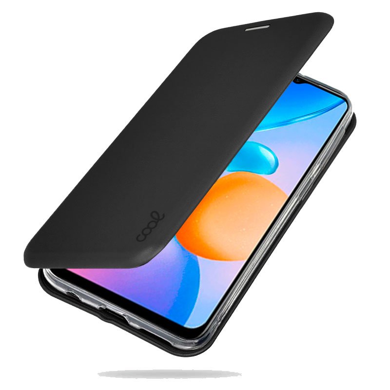 Étui à rabat Cool pour Xiaomi Redmi 10 5G Elegance Noir