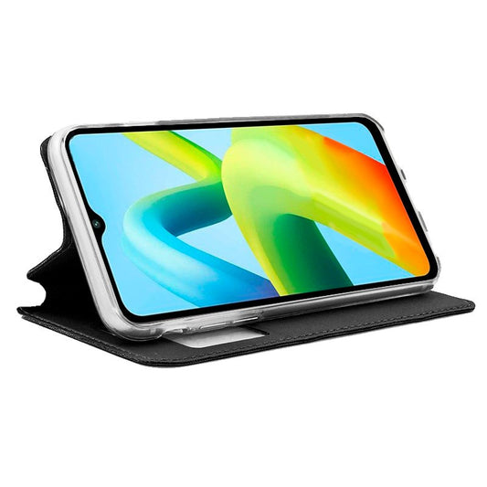 Étui à rabat Cool pour Xiaomi Redmi A1/A2 Noir lisse