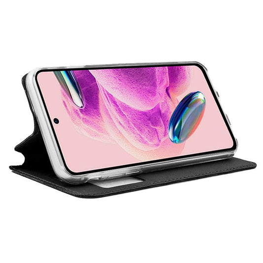 Étui à rabat Cool pour Xiaomi Redmi Note 12S, noir uni