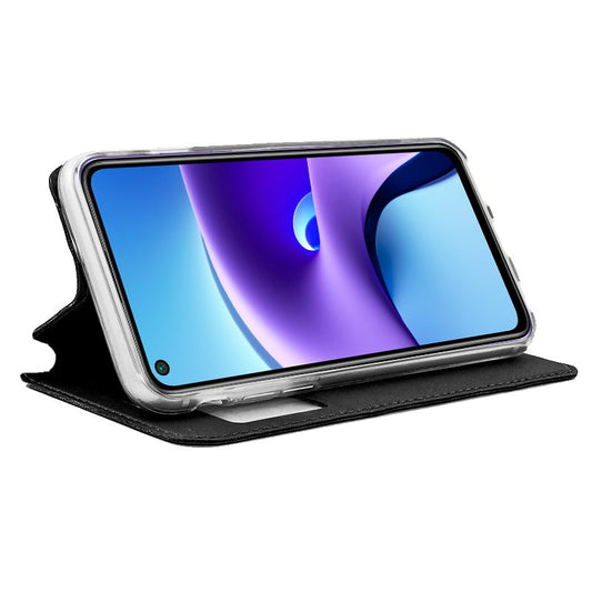 Étui à rabat tendance pour Xiaomi Redmi Note 9T, noir uni