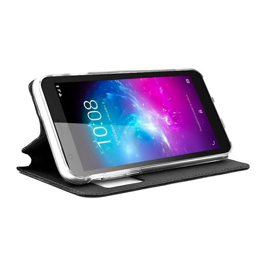 Étui à rabat Cool pour ZTE Blade A31 Lite / A3 (2019) Noir lisse