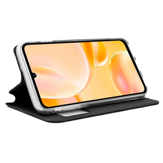 Étui à rabat Cool pour ZTE Blade A55/A35, noir lisse
