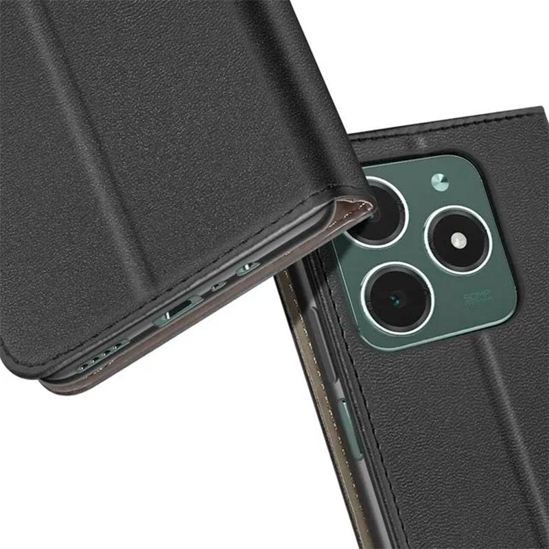 Funda COOL Flip Cover para ZTE Blade A75 5G Liso Negro