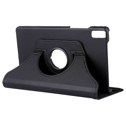 Étui cool pour Huawei Matepad en similicuir noir lisse 10,4 pouces