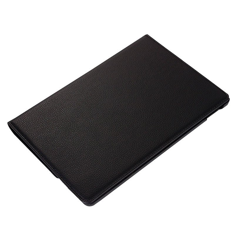 Étui rotatif en similicuir noir pour iPad (2019/2020/2021) 10,2 pouces